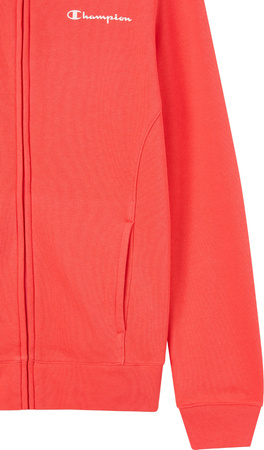 Dres damski Champion Full Zip Suit pomarańczowo-granatowy 118289 RS073