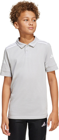 Koszulka dla dzieci adidas Squadra 25 Polo szara JY3412
