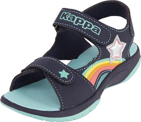 Sandały dla dzieci Kappa Pelangi G granatowo-miętowe 261042K 6737