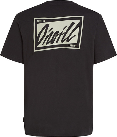 Męska Koszulka Z Krótkim Rękawem O'neill Beach Graphic T-shirt czarny rozmiar M
