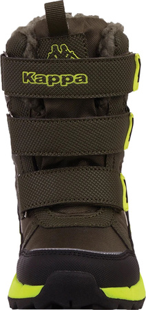 Buty dziecięce Kappa Vipos Tex zielono-czarne 260902K 3133