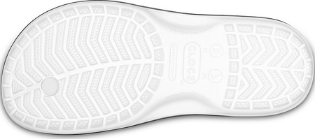 Japonki Crocs Crocband Flip białe 11033 100
