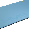 Mata do ćwiczeń fitness klubowa z otworami HMS Premium MFK02 120x60x2 cm niebiesko-czarna
