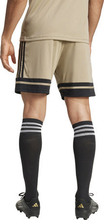 Spodenki męskie adidas Squadra 25 beżowo-czarne JP3403