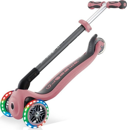 Hulajnoga balansowa jeździk rowerek Globber GO-UP Deluxe Lights pastelowy róż 646-210