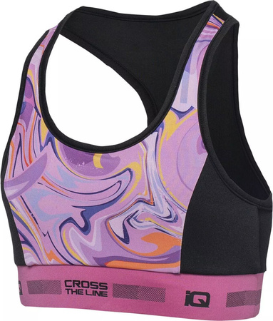 Dziecięcy stanik biustonosz sportowy treningowy do ćwiczeń IQ Clai rozmiar 140