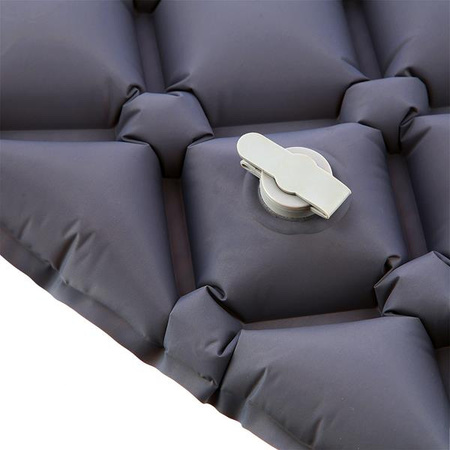 Mata turystyczna z pompką Nils Camp NC4006 szary 190x58x5 cm