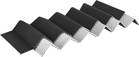 Karimata składana turystyczna trekkingowa z aluminiowym XPE 195×60×1,5 cm