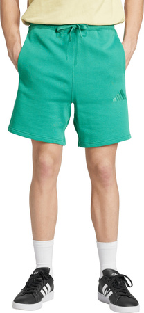 Spodenki męskie adidas All SZN French Terry zielone JI6417