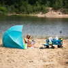 Parasol plażowy xl 220 cm Nils nc7822 turkusowy