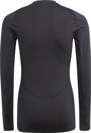Koszulka dla dzieci adidas Techfit Aeroready Long Sleeve Tee czarna IA2025