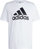 Koszulka męska adidas Essentials Single Jersey Big Logo Tee biała IC9349