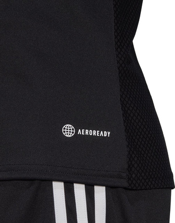 Koszulka damska adidas Tiro 23 League Jersey czarna HR4612