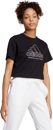 Koszulka damska adidas Xpress Logo czarna IW5161