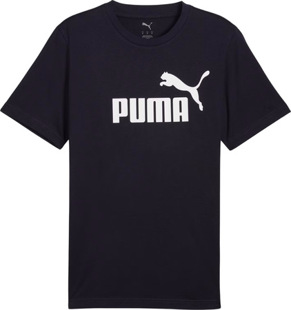 Koszulka męska Puma Ess No.1 Logo Tee granatowa 682532 16