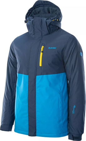 Męska kurtka narciarska ocieplana Hi-tec Namparo insignia niebieska rozmiar XXXL