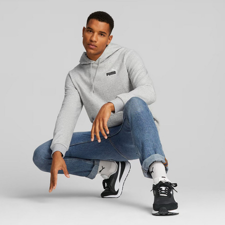 Bluza męska Puma ESS 2 Col Small Logo Hoodie FL szara 674471 04