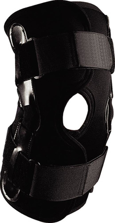 Stabilizator orteza na kolano z metalową szyną Allright 