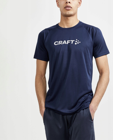 Męska koszulka treningowa z krótkim rękawkiem Craft Core unify logo tee rozmiar XL