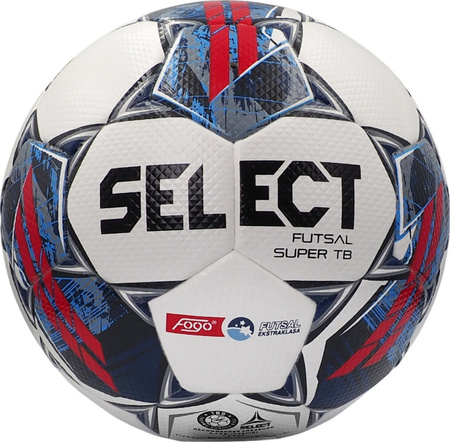 Piłka nożna Select Futsal Super TB FIFA Fogo Ekstraklasa biało-niebieska 18674