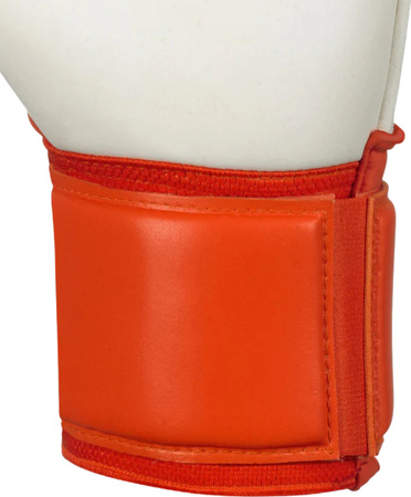 Rękawice bramkarskie Select 34 Protection Flat Cut v24 pomarańczowo-białe 18453