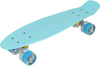 Deskorolka plastikowa fiszka pennyboard 22" Led Enero niebieska 1007366