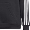 Bluza dla dzieci adidas Tiro 23 League Sweat Hoodie czarno-biała HS3606