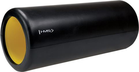 Wałek fitness/roller HMS FS111 czarno-żółty 33cm