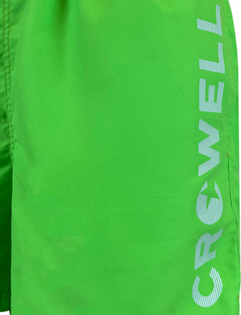 Szorty spodenki kąpielowe Crowell Fluo kol. 2 zielono-pomarańczowe neon