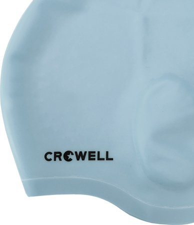 Czepek pływacki Crowell Ucho Bora jasnoniebieski kol.7
