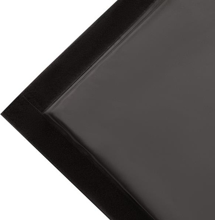 Materac gimnastyczny składany Hms Premium MGS01 2400x1200 mm czarny