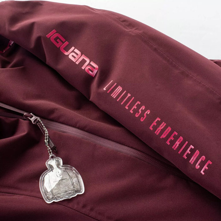 Damska kurtka narciarska ocieplana membrana 10000mm Iguana Laura W rozmiar L