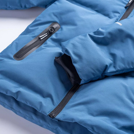 Dziecięca kurtka zimowa pikowana Iguana Fraio Kdb rozmiar 134