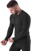 Bielizna termoaktywna męska zestaw bluza   spodnie Ragnar Nils btz0060 czarna rozmiar XXL/XXXL