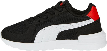 Buty dziecięce Puma Graviton AC PS czarno-czerwone 381988 11