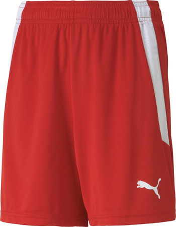 Spodenki dla dzieci Puma teamLIGA czerwone 704931 01