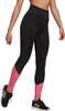 Legginsy damskie adidas Designed To Move Bi czarno-różowe GT0172