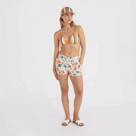 Damskie szorty O'neill ANGLET 11" SWIMSHORTS white bluemchen rozmiar S