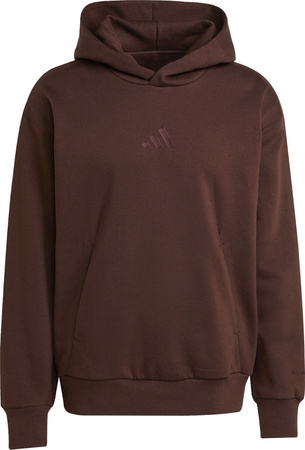 Bluza męska adidas All Szn Fleece brązowa JX5090