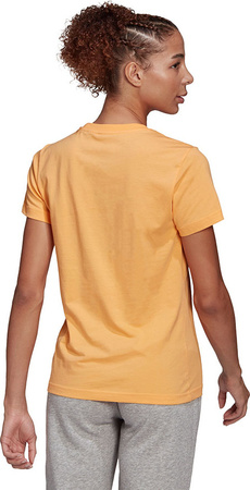 Koszulka damska adidas Outlined Floral Graphic T-Shirt żółta GL1030