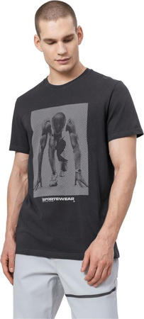 Koszulka męska 4F szara H4Z22 TSM035 22S