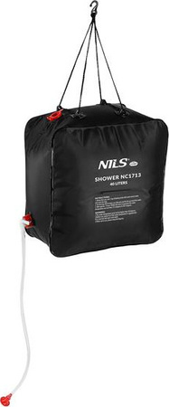 Prysznic turystyczny kempingowy przenośny Nils Camp NC1711 czarny 20L