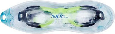 Okularki pływackie Nils aqua nqg770af czarny/ zielony junior