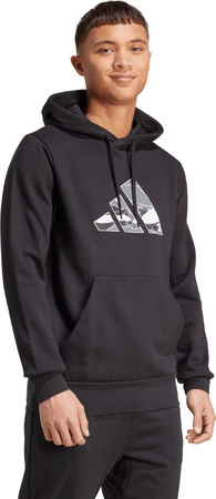 Bluza męska adidas Camo 3B Hoodie czarna JM6378