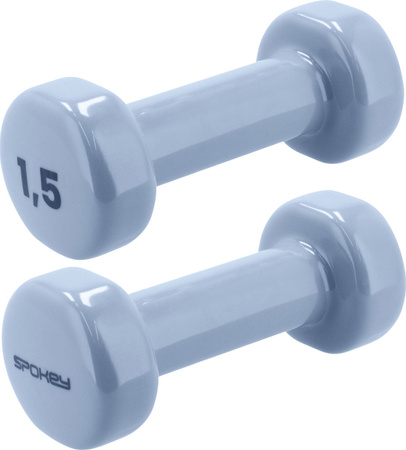 Hantle winylowe Spokey Shape 2x1,5 kg 941964