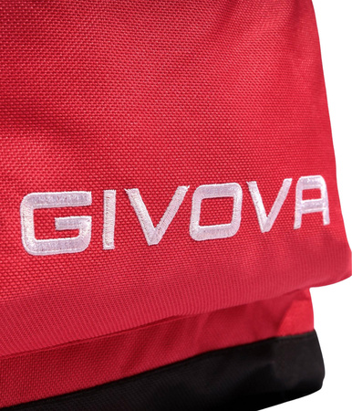 Plecak sportowy szkolny miejski tornister Givova Zaino Scuola czerwony