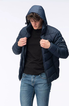 Męska kurtka zimowa pikowana Hi-tec VARMI rozmiar L