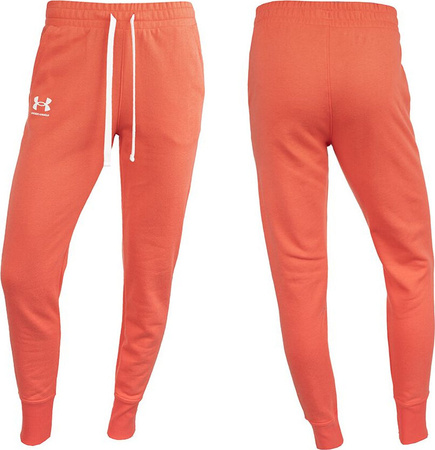 Spodnie damskie Under Armour Rival Fleece pomarańczowe 1356416 877