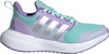 Buty dziecięce adidas FortaRun 2.0 Cloudfoam Lace niebiesko-fioletowe ID2363
