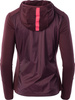 Damska bluza Iguana Selva Ii W bordowa rozmiar XL